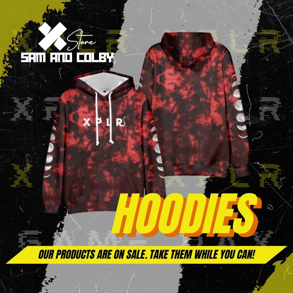 Sam And Colby Store Hoodies - Sam And Colby Store