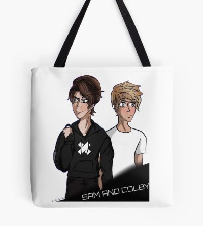 Sam And Colby Tote Bag Official Sam And Colby Merch