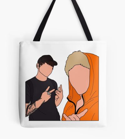 Sam & Colby 2 Tote Bag Official Sam And Colby Merch