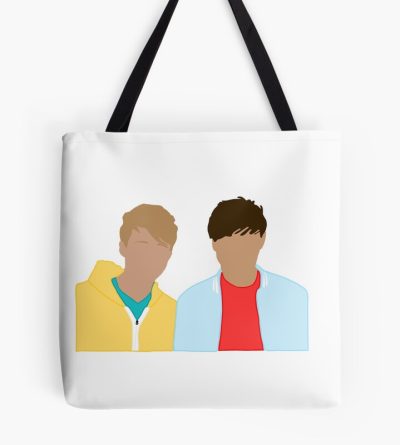 Sam And Colby Sticker Tote Bag Official Sam And Colby Merch