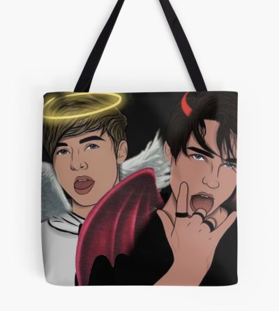 Sam And Colby Tote Bag Official Sam And Colby Merch