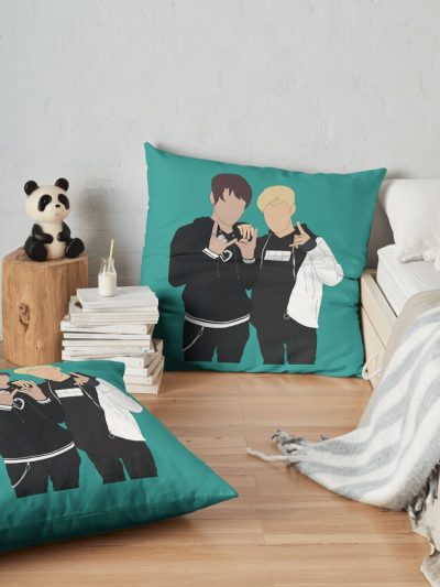 Sam _Amp_ Colby Throw Pillow Official Sam And Colby Merch