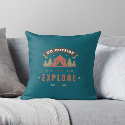 Xplr Throw Pillow Official Sam And Colby Merch