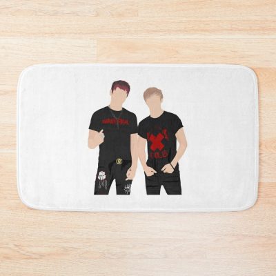 Sam And Colby Bath Mat Official Sam And Colby Merch