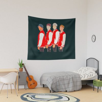 Sam And Colby Jake And Corey Trap House Boys47 Tapestry Official Sam And Colby Merch